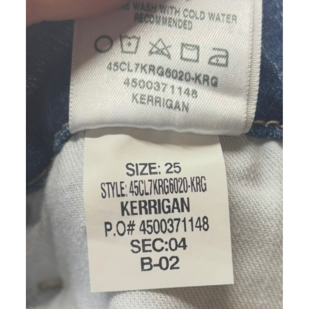 Joes Jeans Kerrigan Button Front Denim Skirt Medium Wash Blue Pencil Size 25 - Picture 4 of 4